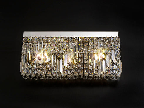 Zula Rectangular 3 Light Large Wall Lamp